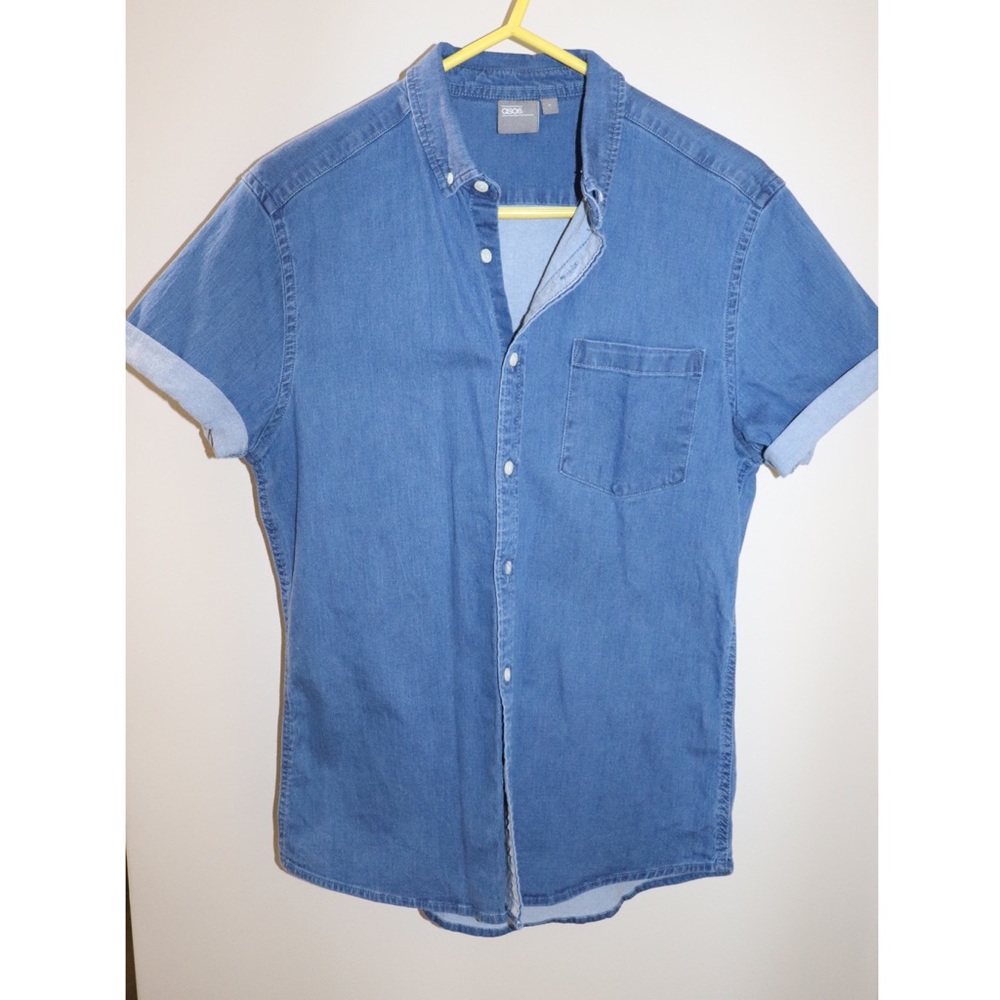 Slim ASOS Denim Button Up